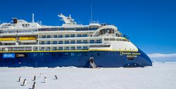 Lindblad Expeditions, National Geographic Resolution, expedition cruise, penguins, Antarctica