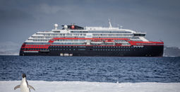 MS Roald Amundsen, Antarctica, expedition cruises, Hurtigruten, penguins