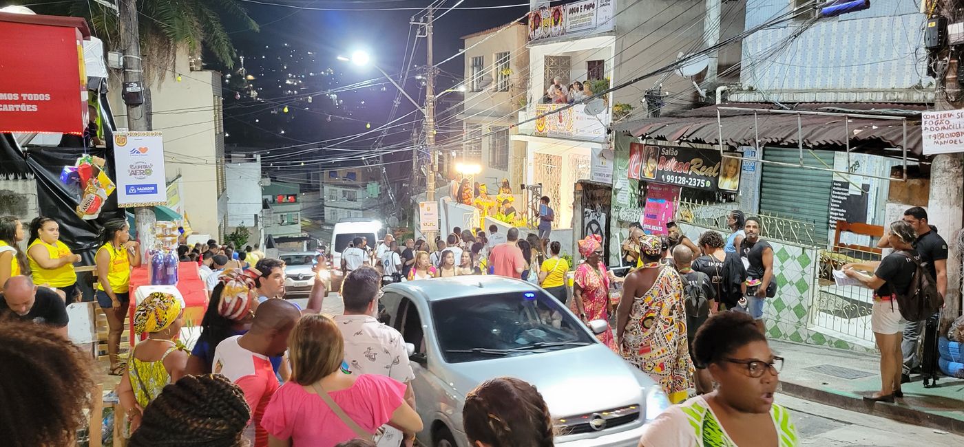 Image: Salvador is one of the Brazilian regions highlighted in Embratur’s new campaign. At the temple of the Ilê Aiyê “bloco.” (Photo by Brian Major)