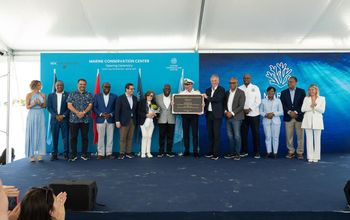 Opening of Marine Conservation Center, Ocean Cay Bahamas