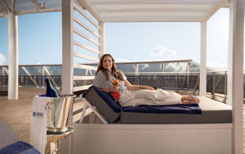 MSC World America welcomes Drew Barrymore as Godmother