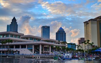 Tampa Bay, skyline, river, buildings