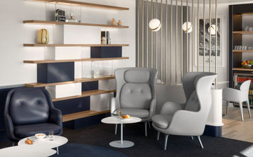 Air France Lounge at Charles de Gaulle