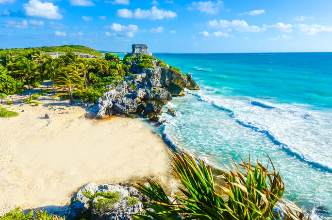 Mayan ruins of Tulum, Mexico.