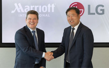 Marriott International, LG, travel technology,
