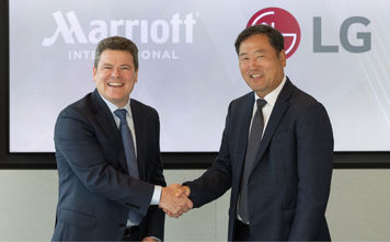 Marriott International, LG, travel technology,