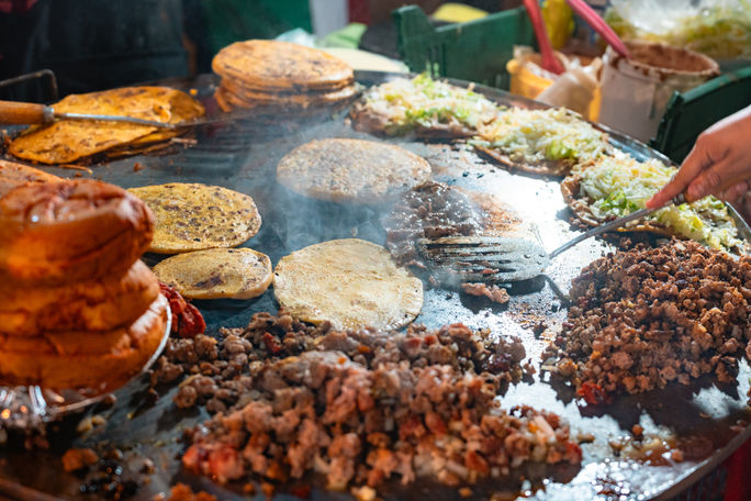 Street tacos in Mexico City Street tacos in Mexico City