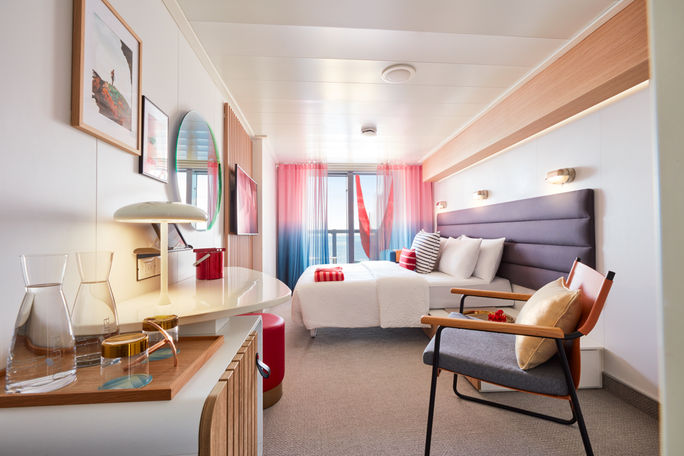A cabin on Brilliant Lady