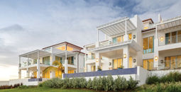 Exterior view of the Ocean Point Residences at Windjammer Landing Resort & Residences, St. Lucia.