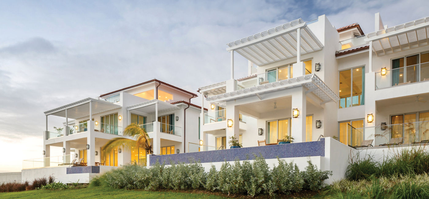 Image: L’extérieur des nouvelles résidences Ocean Point au Windjammer Landing de Sainte-Lucie (Source: Windjammer Landing Resort & Residences)