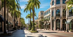 Rodeo Drive in Los Angeles, California.