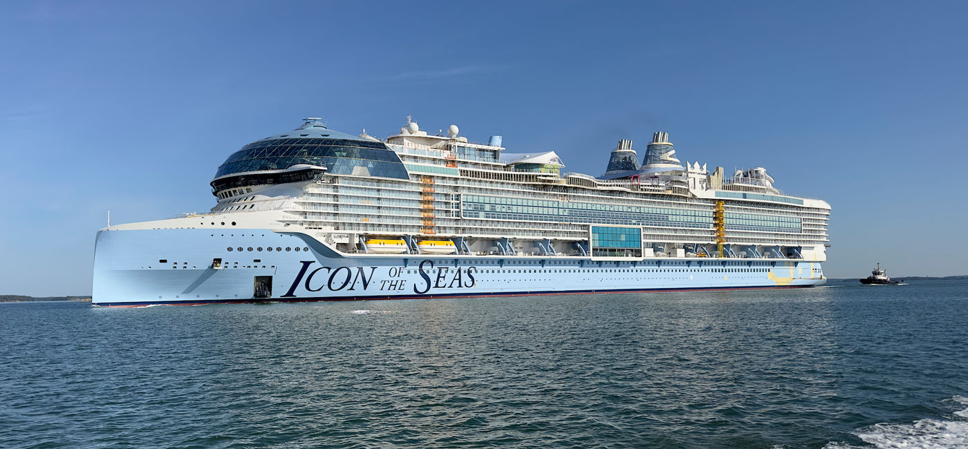 Image: Royal Caribbean Internationa's Icon of the Seas. (Photo Credit: Royal Caribbean International)