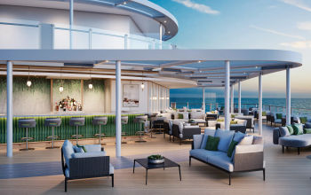 Silver Ray, Silversea Cruises, rendering, cruise ship rendering
