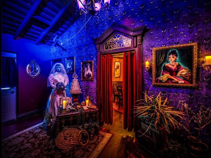 Haunted Mansion-inspired ghostly retreat