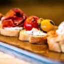 A selection of bruschetta from the Heart of Tuscan Cuisine (Italian) menu