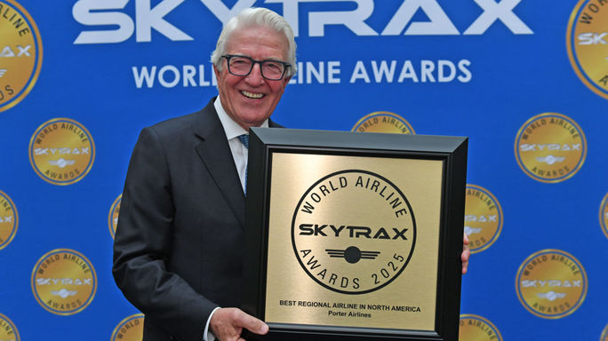 Skytrax Porter best regional airline in North America