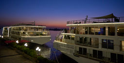 Viking officially named its two newest river ships, the Viking Hathor and the Viking Sobek