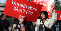 Unpaid work won't fly CUPE