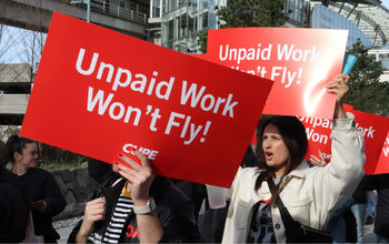 Unpaid work won't fly CUPE