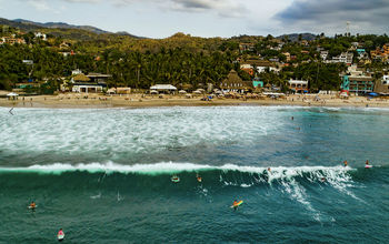 Surfers from all over the world gather in the Magic Town of Sayulita to enjoy world-class waves
