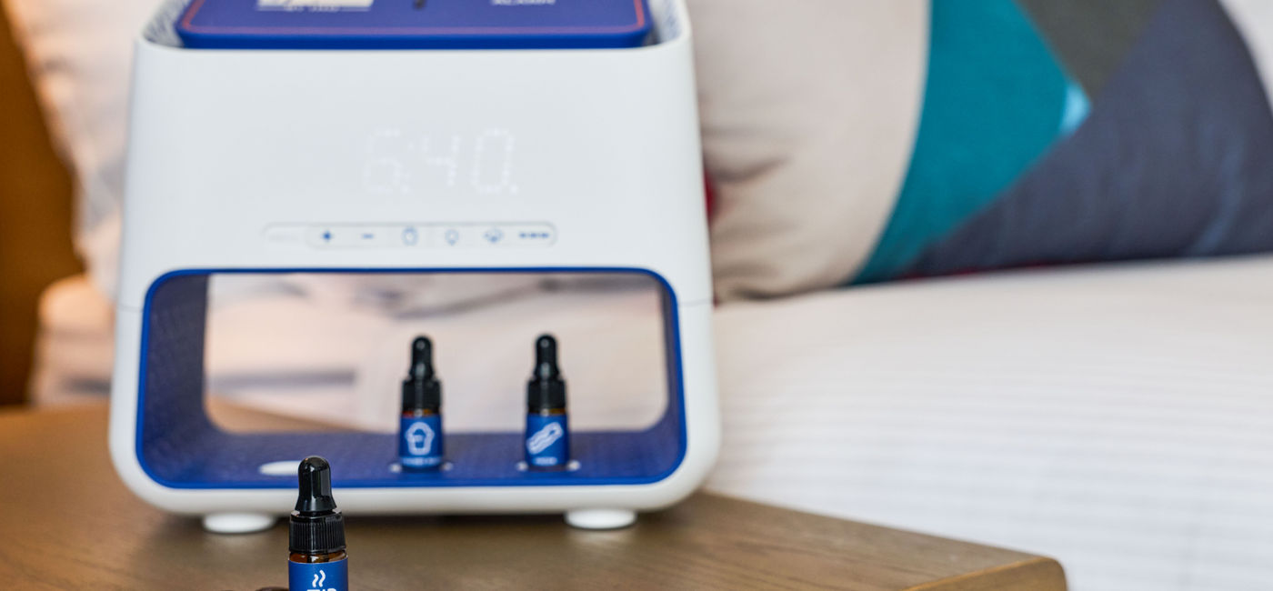 Image: Select Holiday Inn Express hotels are offering a scent-powered alarm clock. (Photo Credit: IHG Hotels & Resorts)