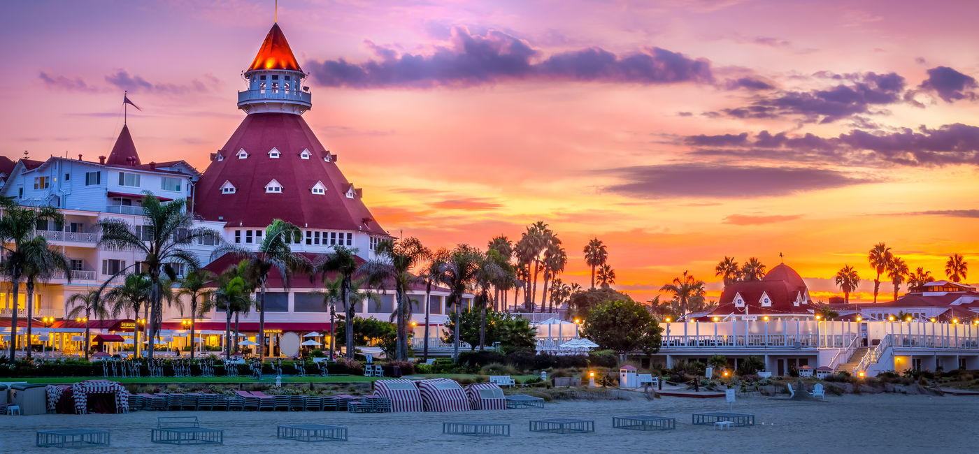 Image: Coronado, California. (Photo Credit: Phil Fitzgerald/Adobe)