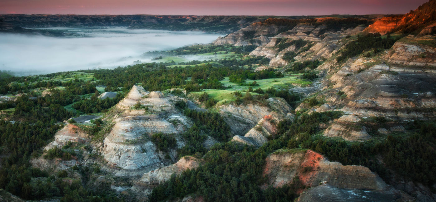 Image: Theodore Roosevelt National Park, ND. (Courtesy of www.nps.gov)