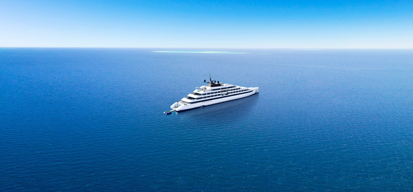 Photo: Rendering of the new Emerald Sakara luxury yacht.  (Photo Credit: Emerald Cruises)