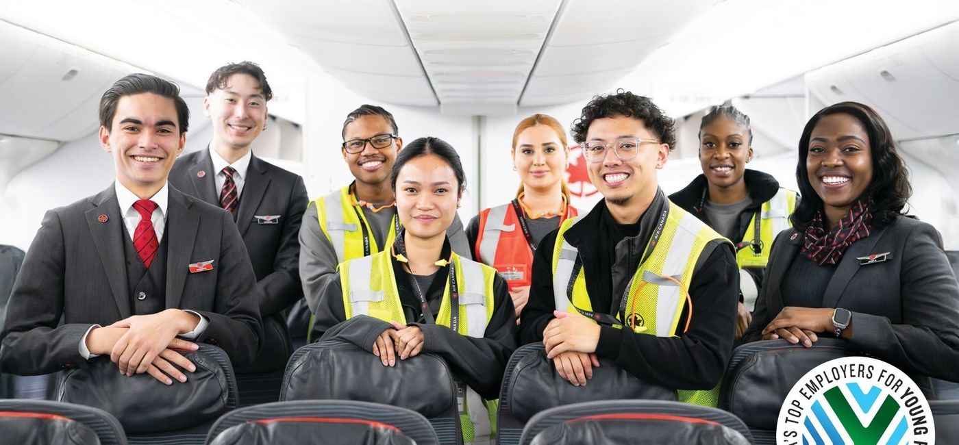 Image: Air Canada named one of Canada's top employers for young people. (Photo Credit: Air Canada)