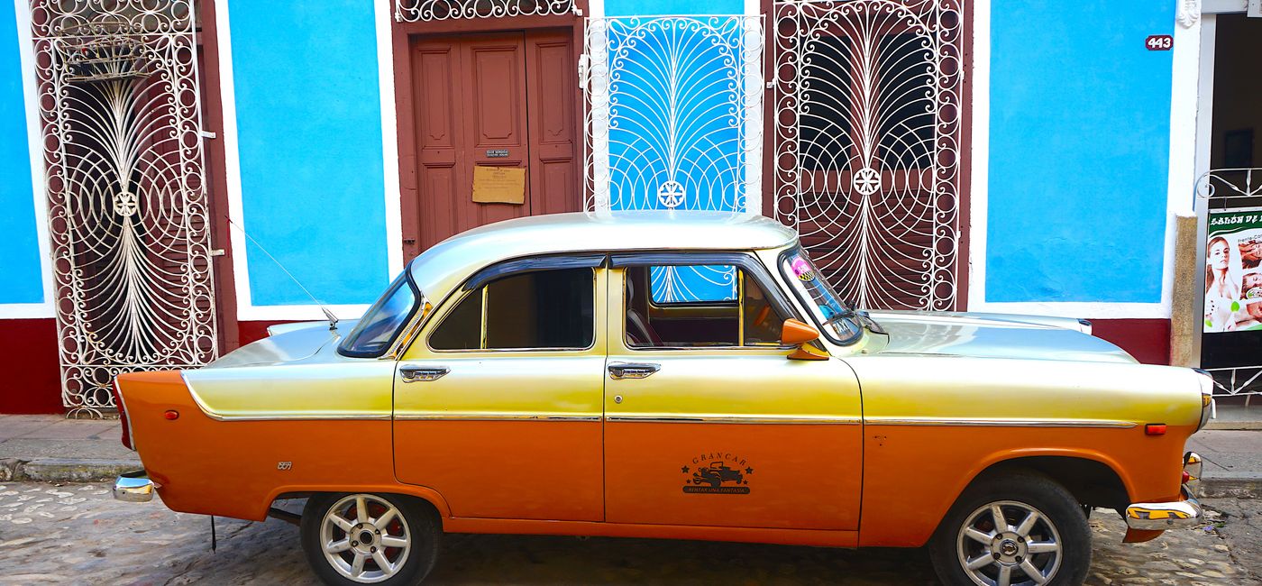 Image: L’une des voitures bien conservées croisées dans ce qui ressemble à une capsule temporelle cubaine (Photo Credit: Dennis Cieri)