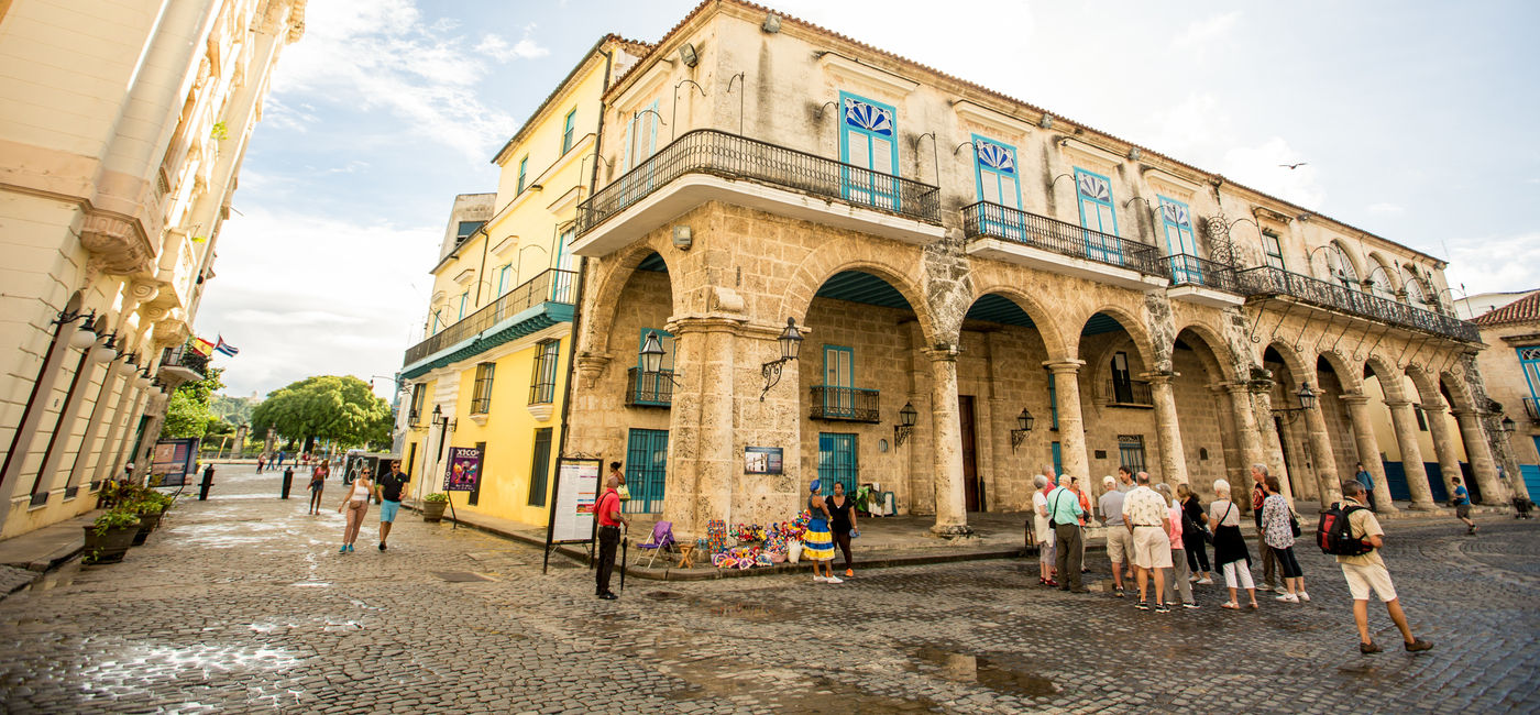 Image: An Abercrombie & Kent walking tour through Old Havana, Cuba. (Photo Credit: Abercrombie & Kent)