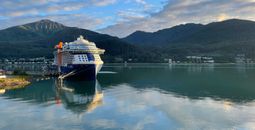 The Celebrity Edge in Juneau, Alaska