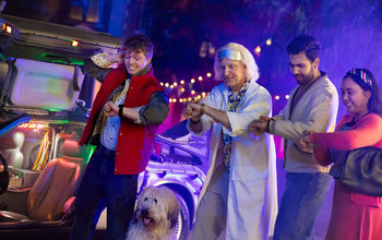 Back to the Future Cosplay at Universal Studios Hollywood