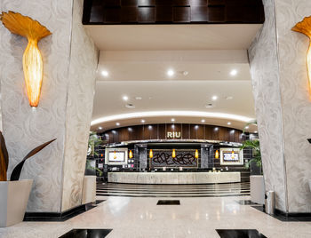 Lobby at the Riu Plaza Panama Hotel