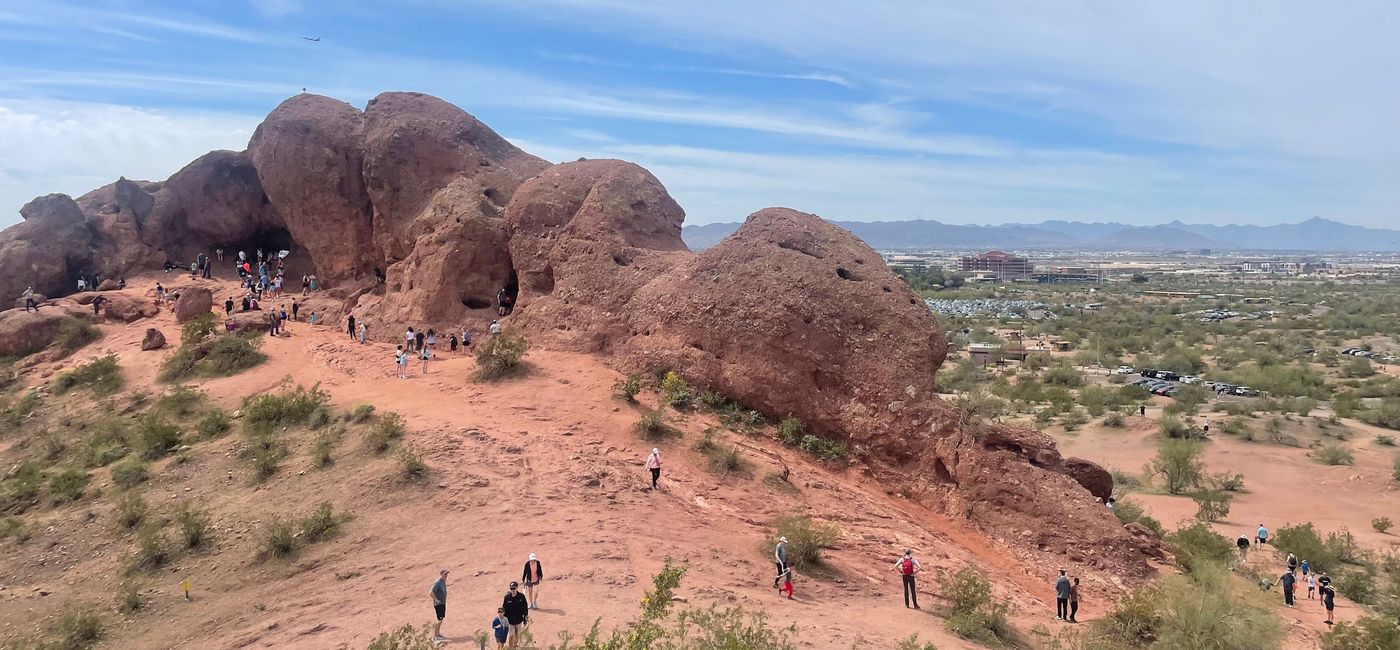 Image: Hole-in-the-Rock at Papago Park in Phoenix, Arizona. (Photo Credit: Patrick Clarke)