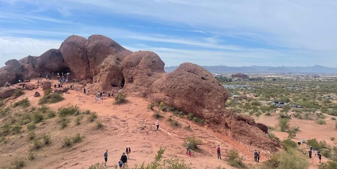 Papago Park in Phoenix, Arizona