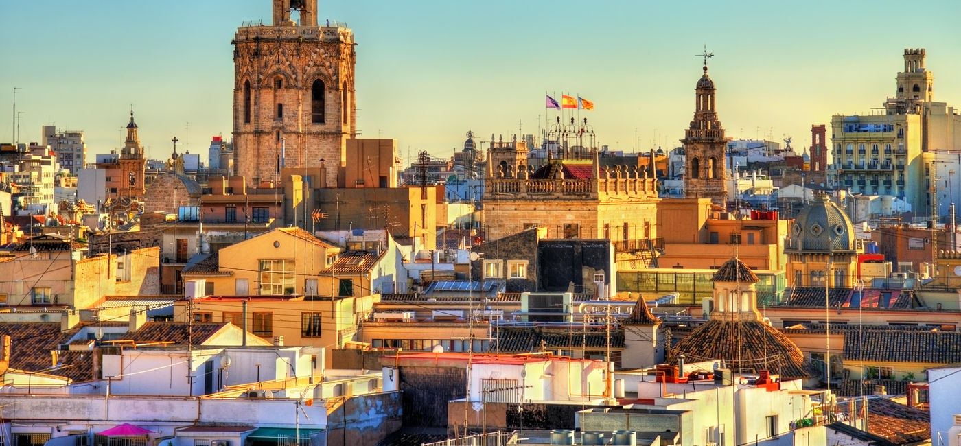 Image: PHOTO: Aerial view of Old Town in Valencia, Spain (Photo via Leonid Andronov/iStock/Getty Images Plus)