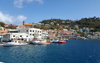 St. Georges harbor Grenada