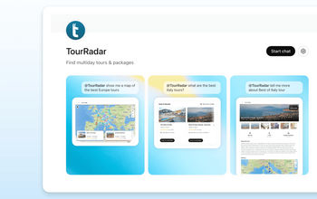 TourRadar App in ChatGPT