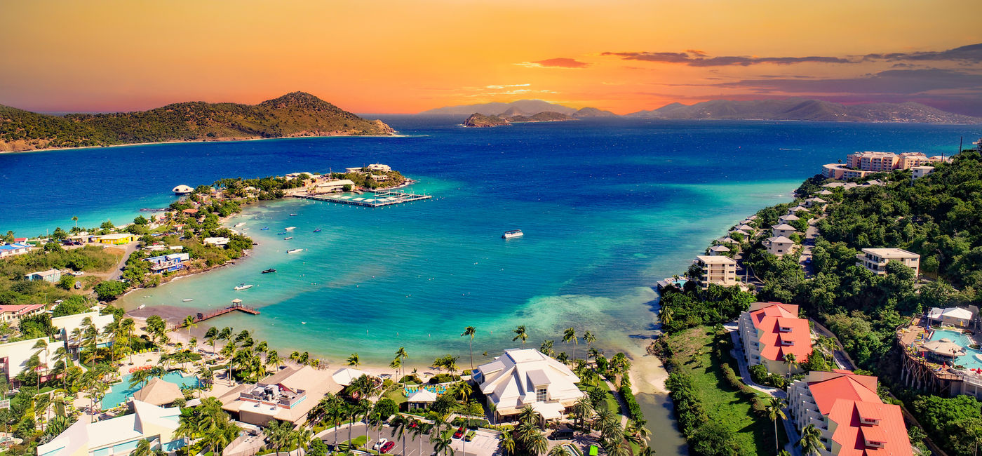 Image: Cruz Bay, St. John, USVI (Photo Credit: Kevin Ruck/Adobe Stock)