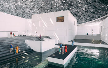 Louvre Abu Dhabi waterfront