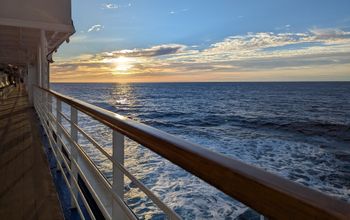 Sunset from Ruby Princess
