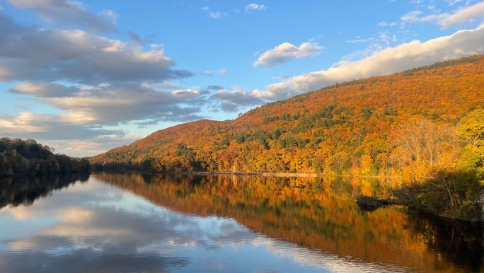 Fall colors in Brattleboro, Vermont