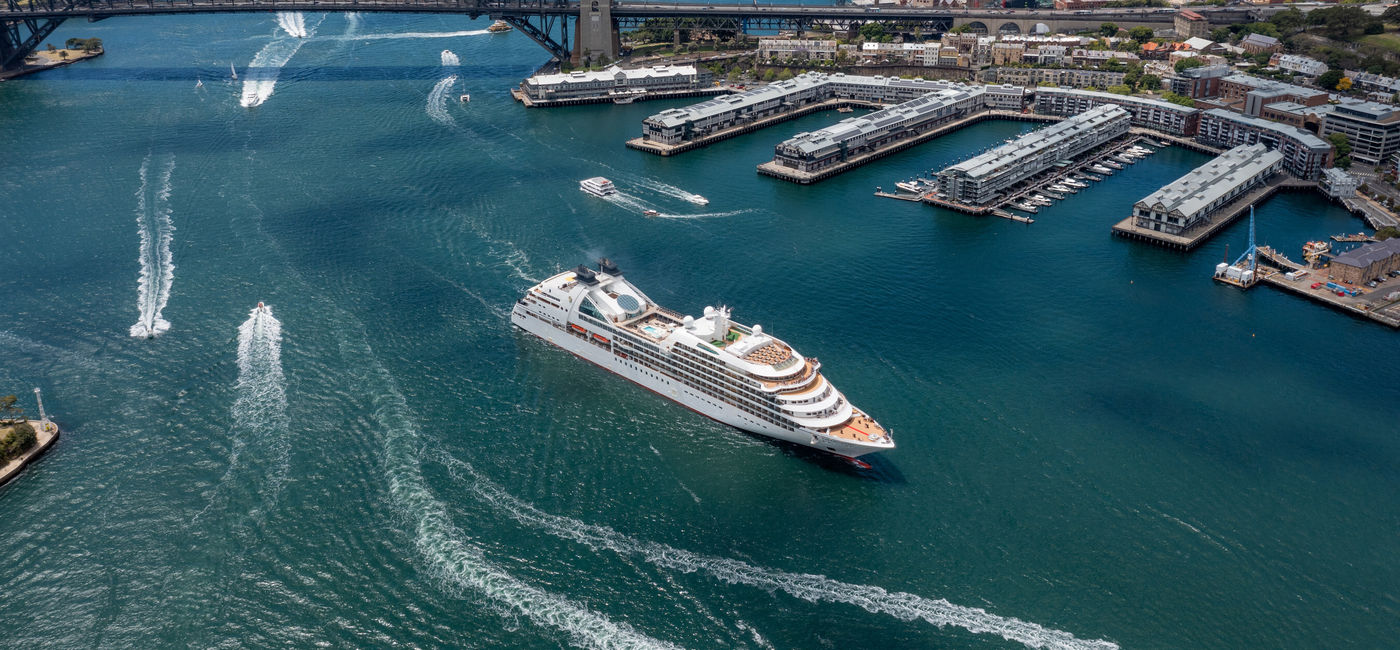 Image: Le Seabourn Quest en Australie (Source: Seabourn)
