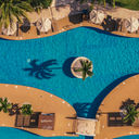 An aerial view of the Iberostar Selection Riviera Cancun