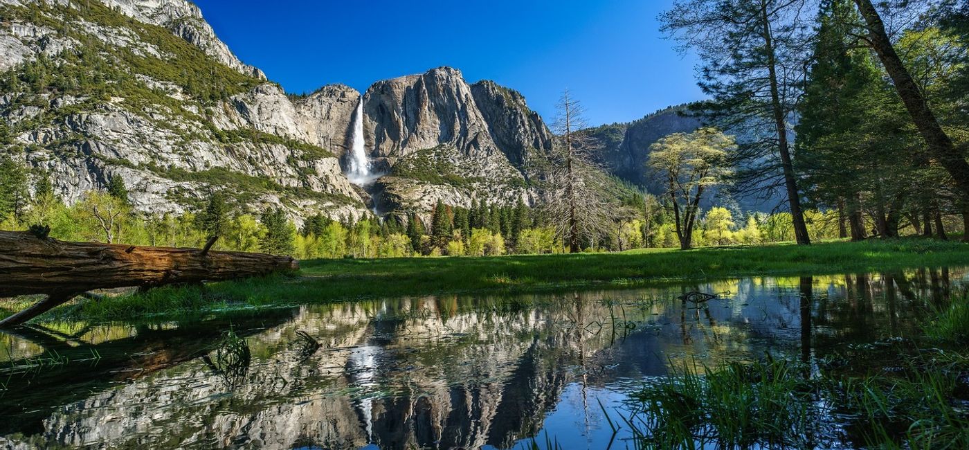 Image: Yosemite Falls California (photo via Pixabay)