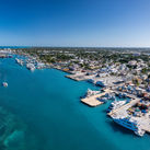 Aerial view of Nassau and Paradise Island