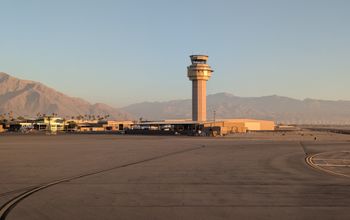 Air traffic control tower, airport, air traffic controller