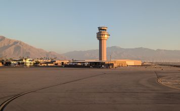 Air traffic control tower, airport, air traffic controller