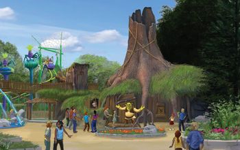 Shrek's Swamp Meet at DreamWorks Land at Universal Orlando Resort/Dreamworks Land Conceptual Rendering